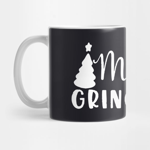 Merry Grinchmas Men Woman Black And White Shirt Wife by dieukieu81